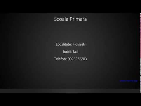 Scoala Primara Hoisesti