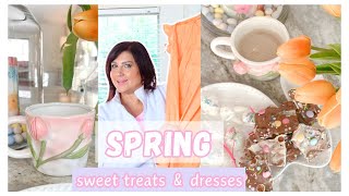 🌸SPRING INSPIRATION: DIY sweet treats, help me to pick my Easter dress, SPRING patio decor shopping🪴