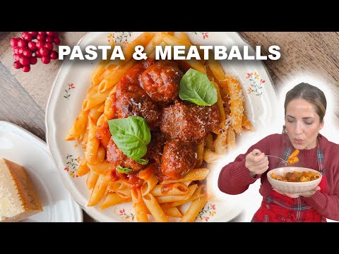 Simple Pasta with Meatballs - Easy and Delicious!