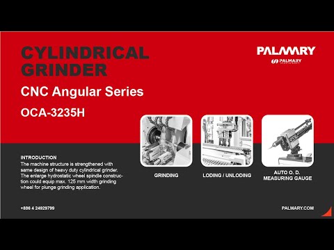 PALMARY OCA-3235H200 Universal Cylindrical Grinders | B.W. GUILD EQUIPMENT INC. (1)