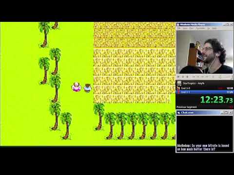 07/14/2022 - NES StarTropics, My Ninth PB [1:09:04.800]