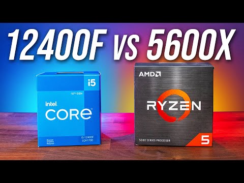 Intel i5-12400F vs AMD Ryzen 5 5600X - Best 6 Core CPU?