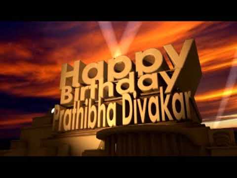 Happy Birthday Prathibha Divakar