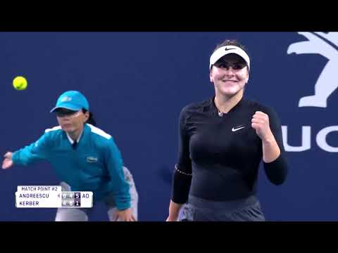 Tennis Channel Live: Bianca Andreescu Battles Past Angelique Kerber 2019 Miami Open Video