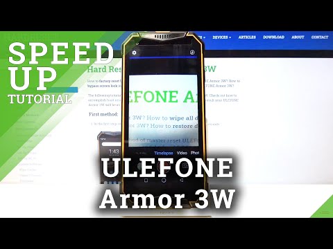 How to Record Timelapse in ULEFONE Armor 3W – Speed Up Video
