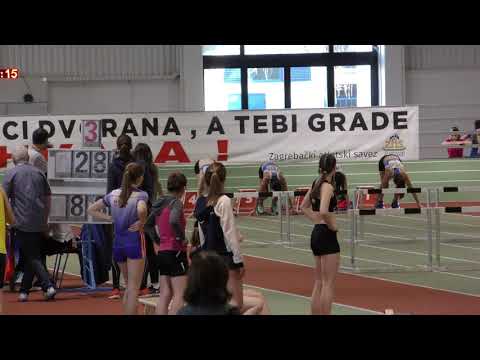 60m prepone [Ž], FINALE, Anja Tvrtković - Pojedinačno PH u dvorani za mlađe juniore i juniorke 2019