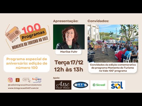 Programa especial de aniversário: edição de número 100
