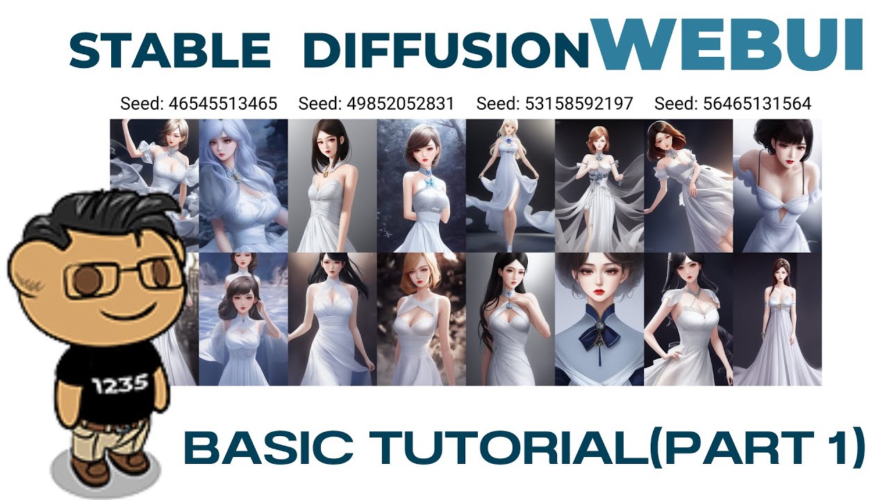 สอนใช้งานStable Diffusion WEBUI( PART I ) : TXT2IMG, อธิบาย Parameters ที่สำคัญ,ตัวอย่างการใช้งาน