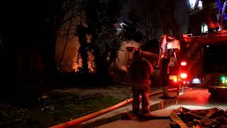 Burnaby 2nd Alarm House Fire 9th Ave