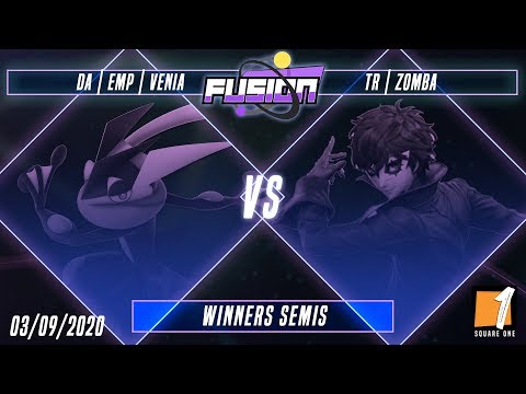Fusion #14 - DA | EMP | Venia (Greninja) Vs. TR | Zomba (Joker) - Winners Semis - SSBU