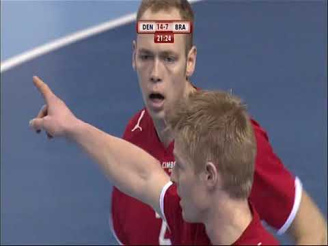 Brasil x Dinamarca 2009 Campeonato Mundial de Handebol Masculino. Parte II