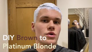 Platinum Blonde Hair Tutorial - Schwarzkopf BlondMe Bleach at Home!