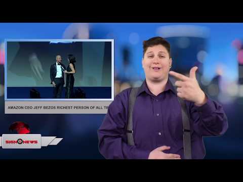 Amazon CEO Jeff Bezos richest person of all time (ASL - 1.10.18)