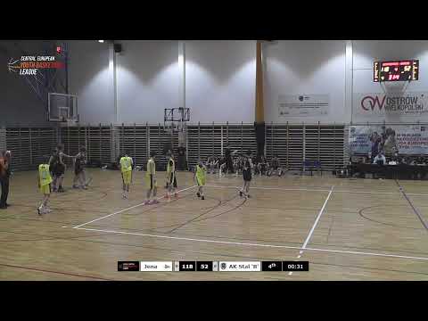CEYBL U15, 16. 1. 2026, Science City Jena - AK Stal Ostrów Wielkopolski 'B'