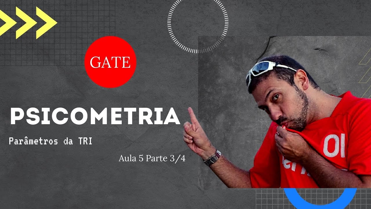 Psicometria - Teoria de Resposta ao Item - Aula 5 parte 3/4