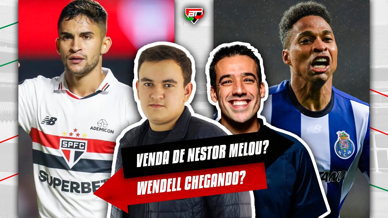 Rodrigo Nestor VAI DEIXAR O SÃO PAULO? E o Wendell, VEM? | Mercado da Bola com Gabriel Sá e Ilsinho