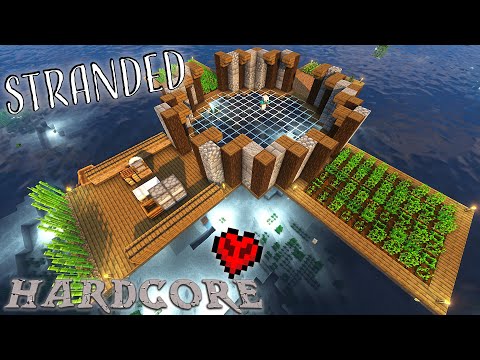 Insane Minecraft Hardcore Raft Ocean Survival!