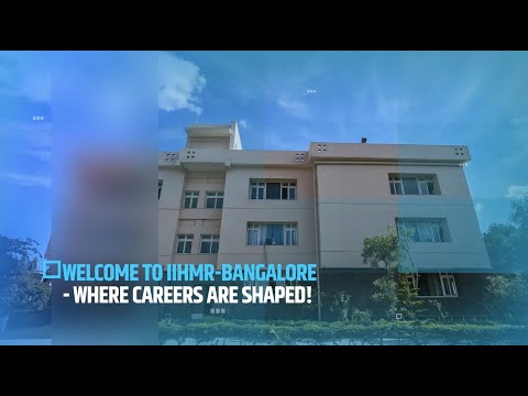 IIHMR Bangalore General video thumbnail 11