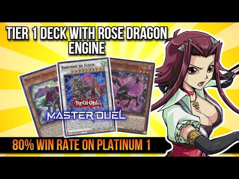 New Top Tier Synchro Deck! Rose Dragon Tenyi [Yu-Gi-Oh! Master Duel]