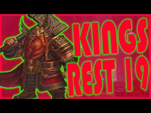 WORLD OF WARCRAFT BATTLE FOR AZEROTH 8.3 SEASON 4 KINGS REST 19 DWARF FURY WARRIOR INSANE DPS!