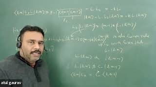 Angular Momentum: Quantum Mechanics Lecture 21