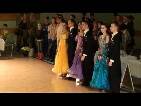 Latvia Open 2011 WDSF ST prize presentation