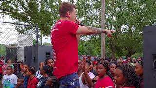 Jamie Ray performing "16" at Wpeg Power 98 Block Party in Gastonia, NC