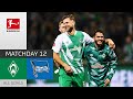 Late Goal for the Win! | Werder Bremen - Hertha Berlin 1-0 | Highlights | MD 12 – Bundesliga 2022/23