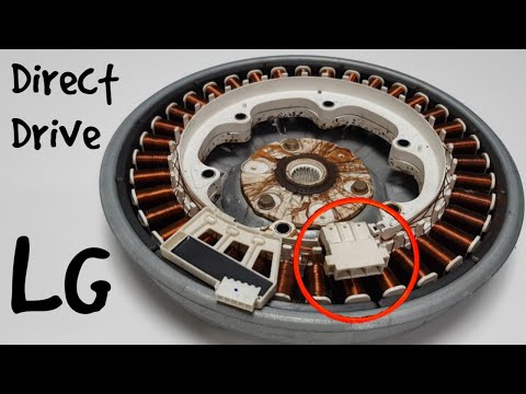 How To Test A Direct Drive Washing Machine Motor LG etc..