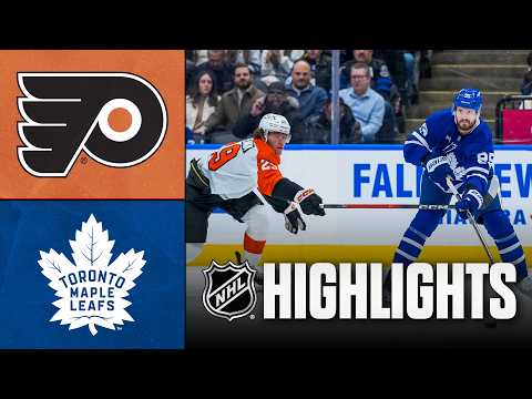 Flyers vs. Maple Leafs | NHL Highlights | March 02, 2026