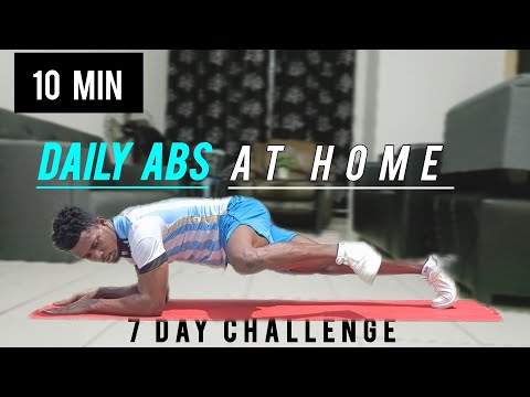 10- MINUTE DAILY ABS CHALLENGE: SEE RESULTS IN JUST 7 DAYS! chaplet gym workout