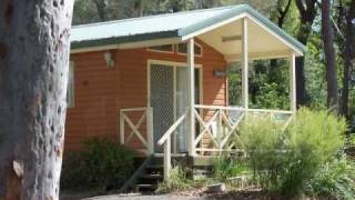 preview picture of video 'Cabin Photos at Lane Cove River Tourist Caravan Park in Lane Cove National Park'