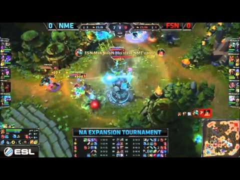 Enemy eSport vs Fusion Gaming Game 1 | NA LCS Expansion Tournament Spring 2015 | Highlights