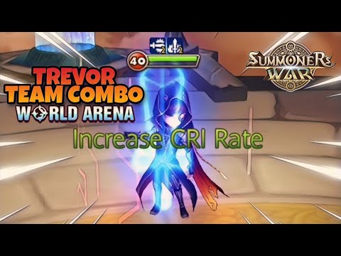 Trevor Team Combo in World Arena - Summoners War