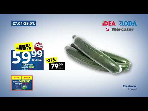 IDEA RODA MERCATOR I Super vikend 27- 28.01.2024.