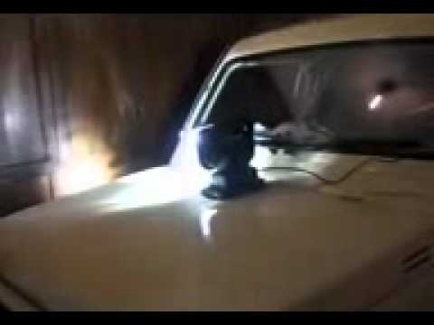 HID xenon rotating search light with remote control
