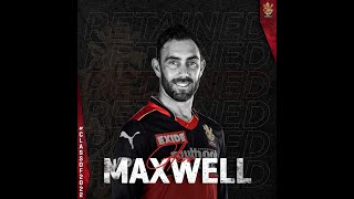 A Message from Glenn Maxwell | RCB | IPL
