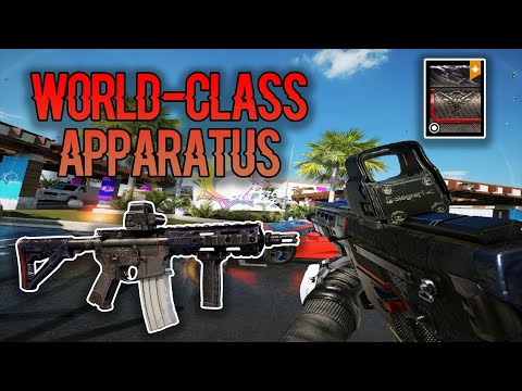 WORLD-CLASS APPARATUS  i Weapon Skin+ Attachment Skin - Showcase IN-GAME -Rainbow Six Siege