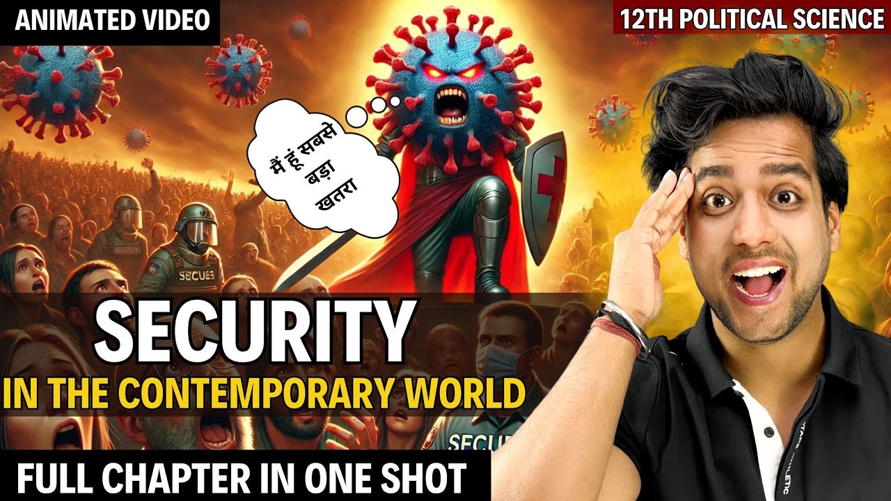Class 12 Political Science chapter 5  Security In the Contemporary World class 12 Political science