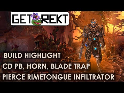 [HC] Grim Dawn Build Guide - Rimetongue Infiltrator, pierce PB, Horn & Blade Trap
