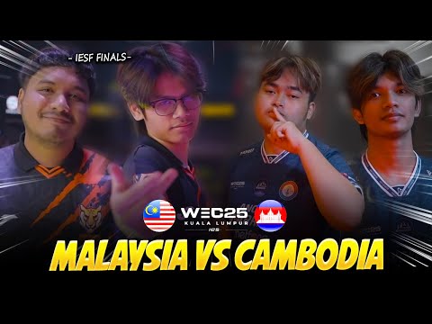 IESF 2025 FINALS! Team MALAYSIA vs Team CAMBODIA! Back 2 Back Champions!