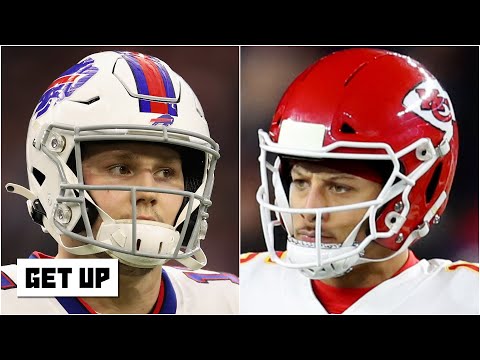 討論約什-阿倫在美式足球錦標賽中擊敗酋長隊的關鍵 - 起床了。 (Discussing the keys to Josh Allen defeating the Chiefs in the AFC Championship | Get Up)