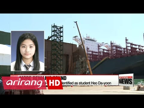 Remains found in Sewol ferry identified as a student