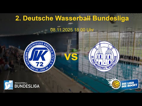 SV Krefeld 72 - SC Neustadt/Weinstraße - Spieltag 3 - 2. Wasserball Bundesliga 25/26