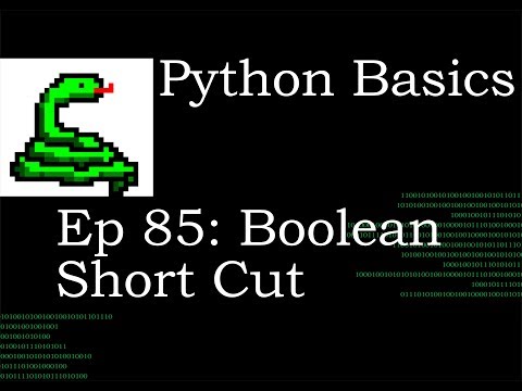 Python Basics Boolean Shortcut