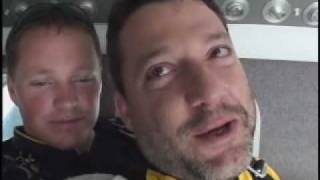 Tony Stewart tandem jumps with the Golden Knights