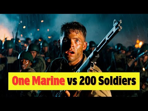 One Marine vs 200 Soldiers: The Guadalcanal Stand They Hid | WW2 | wwii