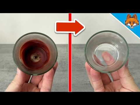 Kerzenwachs aus Glas entfernen💥(Schnell & Einfach)🤯