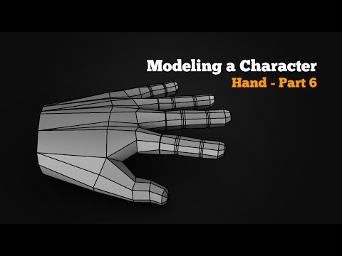 Modeling a Character in Maya - part 6 of 10