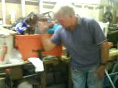 david johnson of kimi park breaking 3 tiles